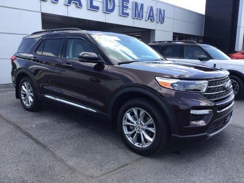 Jewel Red Metallic 2023 Ford Explorer XLT