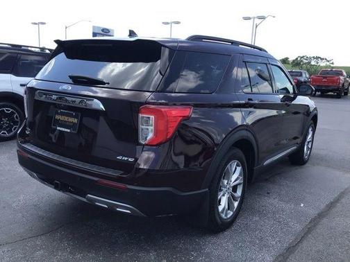 Jewel Red Metallic 2023 Ford Explorer XLT