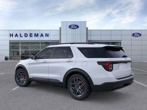 Space White Metallic 2026 Ford Explorer ST-Line