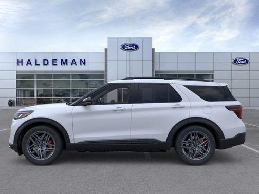 Space White Metallic 2026 Ford Explorer ST-Line