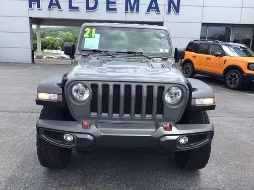 Sting Gray Clearcoat 2021 Jeep Wrangler Rubicon
