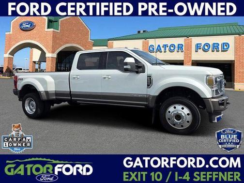 Star White 2022 Ford F-450 King Ranch