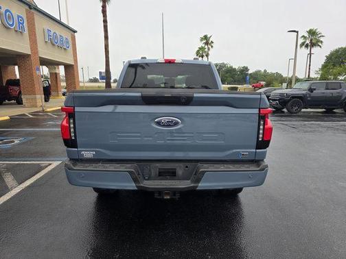 Azure Gray Metallic 2023 Ford F-150 Lightning XLT