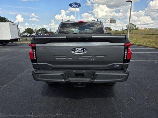 Gray Metallic 2025 Ford F-150 Lightning XLT