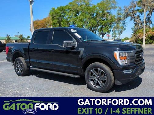Agate Black Metallic 2023 Ford F-150 XLT Truck