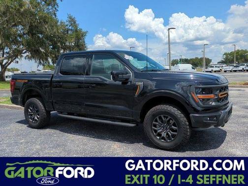 Agate Black Metallic 2025 Ford F-150 Tremor