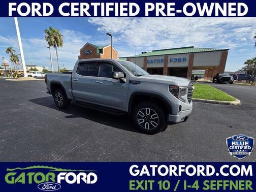 Gray 2025 GMC Sierra 1500 AT4