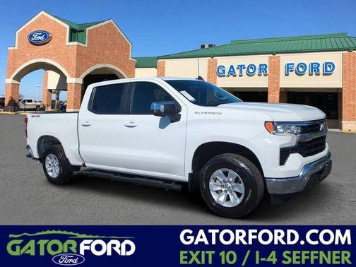 Summit White 2025 Chevrolet Silverado 1500 LT