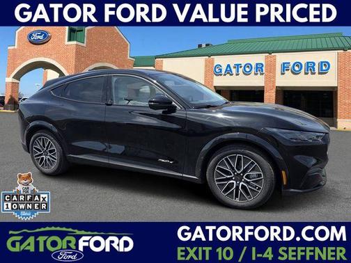 Shadow Black 2025 Ford Mustang Mach-E Premium