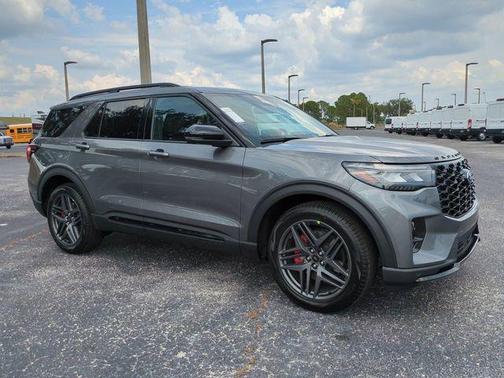 Gray 2026 Ford Explorer ST