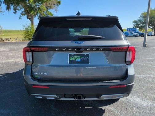 Gray 2026 Ford Explorer Active