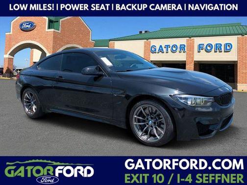 Black Sapphire Metallic 2018 BMW M4 Base