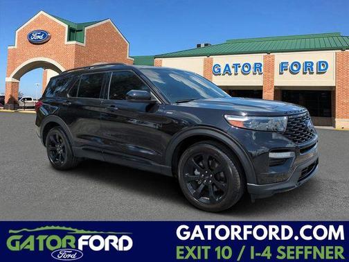 Black Metallic 2023 Ford Explorer ST-Line