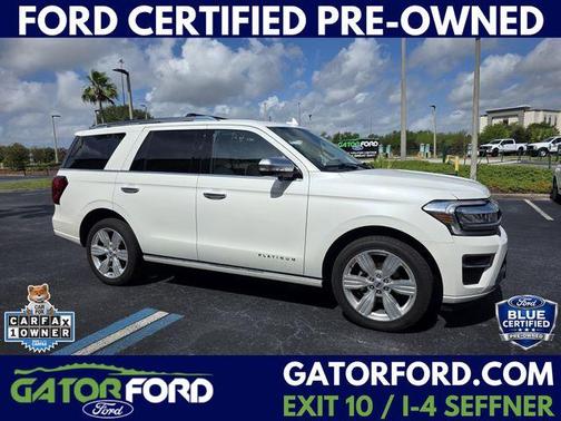 Star White 2023 Ford Expedition Platinum
