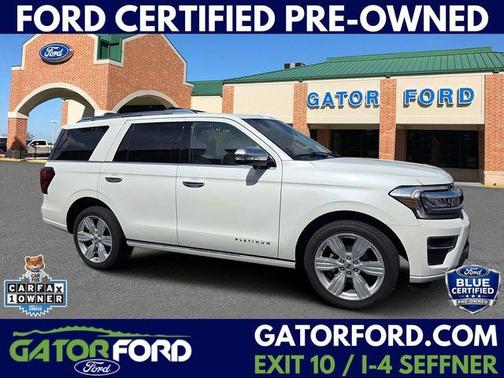 Star White 2023 Ford Expedition Platinum
