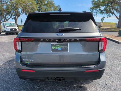 Gray 2026 Ford Explorer Active