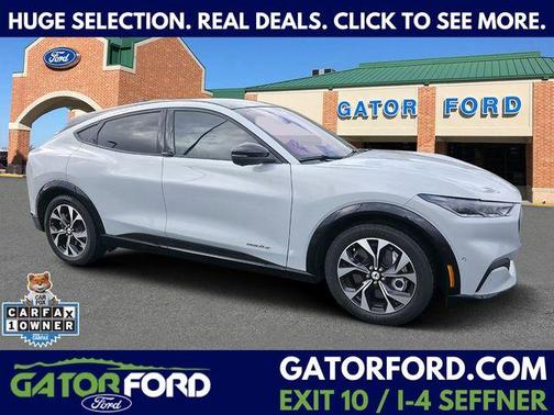 White Metallic 2023 Ford Mustang Mach-E Premium