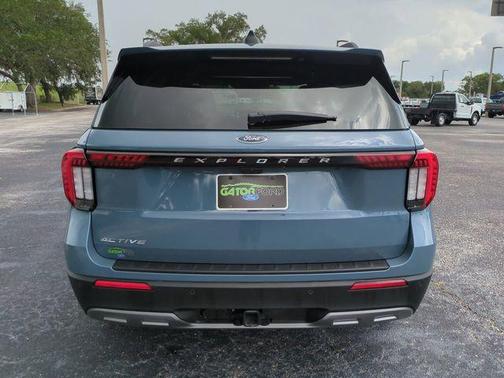 Vapor Blue 2025 Ford Explorer Active
