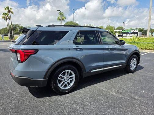 Vapor Blue 2025 Ford Explorer Active