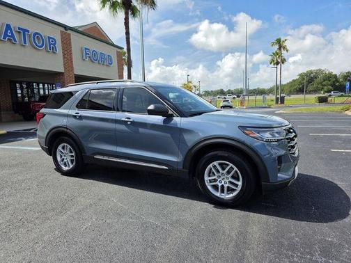 Vapor Blue 2025 Ford Explorer Active