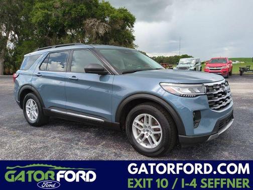 Vapor Blue 2025 Ford Explorer Active