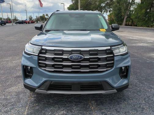 Vapor Blue 2025 Ford Explorer Active