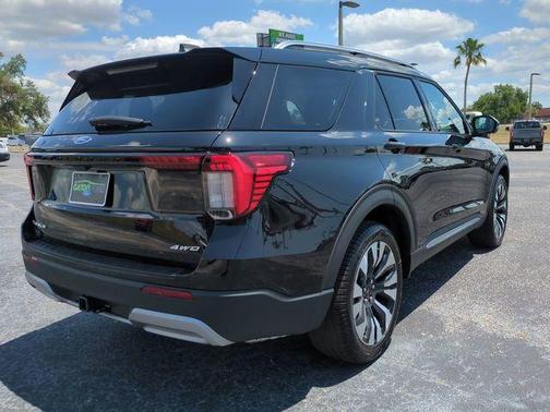 Black 2026 Ford Explorer Platinum