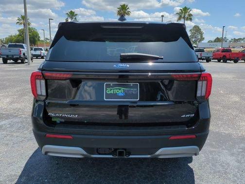 Black 2026 Ford Explorer Platinum