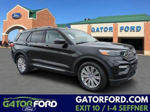 Agate Black Metallic 2022 Ford Explorer Limited