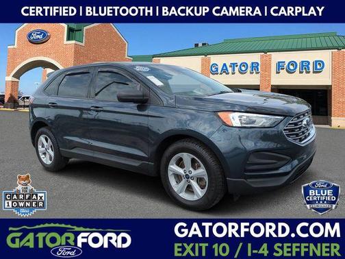 Stone Blue Metallic 2022 Ford Edge SE SUV