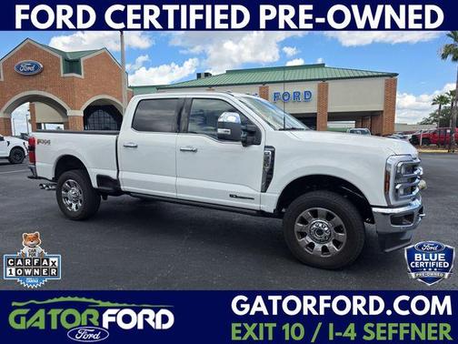 Star White 2024 Ford F-350 King Ranch