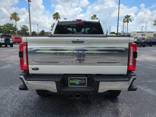 Star White 2024 Ford F-350 King Ranch