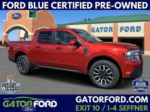 Chili Pepper Red 2023 Ford Maverick Lariat