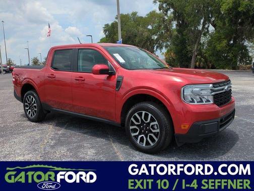 Chili Pepper Red 2023 Ford Maverick Lariat