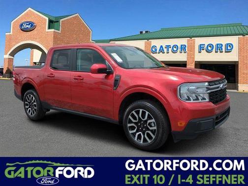 Chili Pepper Red 2023 Ford Maverick Lariat