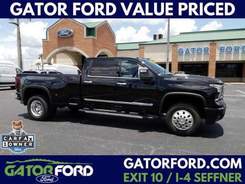 Black 2025 Chevrolet Silverado 3500 High Country