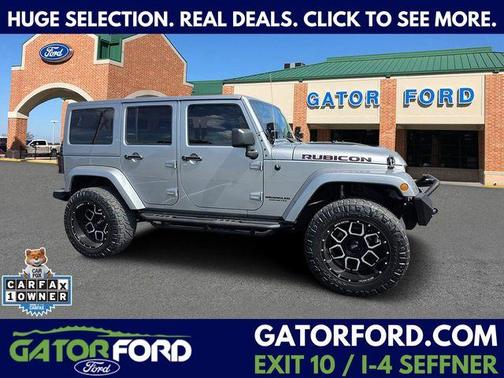 Billet Silver Metallic Clearcoat 2017 Jeep Wrangler Unlimited Rubicon