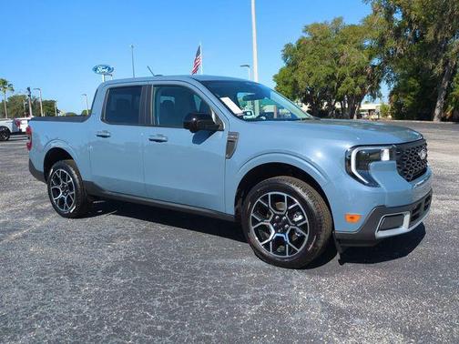 Azure Blue 2026 Ford Maverick Lariat