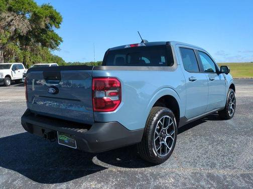 Azure Blue 2026 Ford Maverick Lariat
