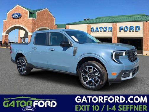Azure Blue 2026 Ford Maverick Lariat Truck