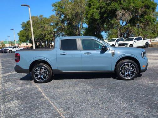 Azure Blue 2026 Ford Maverick Lariat