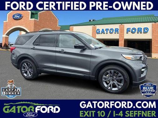 Gray Metallic 2023 Ford Explorer XLT