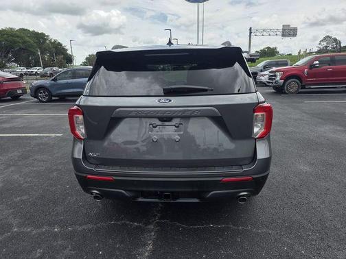 Gray Metallic 2023 Ford Explorer XLT