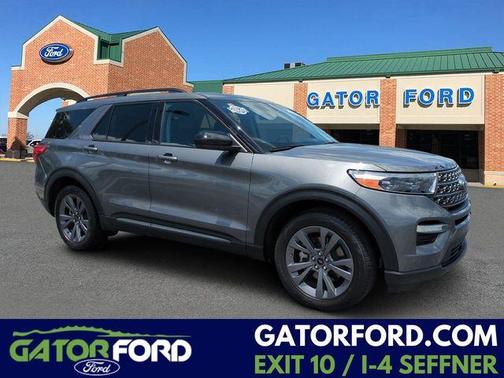 Gray Metallic 2023 Ford Explorer XLT