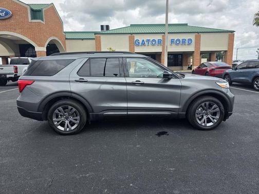 Gray Metallic 2023 Ford Explorer XLT