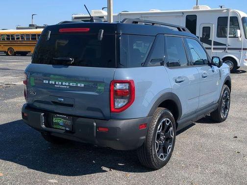 Azure Gray Metallic 2025 Ford Bronco Sport Outer Banks