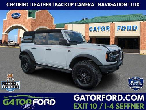 Oxford White 2024 Ford Bronco Wildtrak