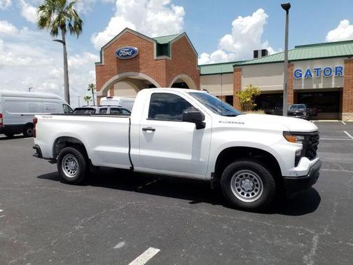 Summit White 2024 Chevrolet Silverado 1500 WT