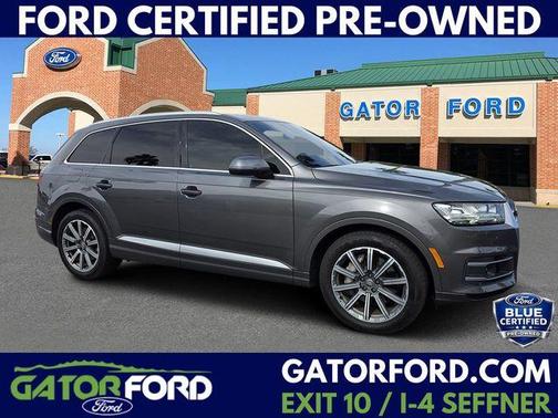 Samurai Gray Metallic 2018 Audi Q7 3.0T Prestige