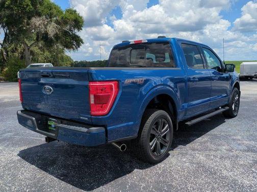 Atlas Blue Metallic 2023 Ford F-150 XLT